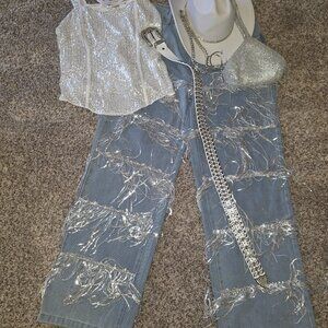 Curated 2025 Beyonce Tour Final Vegas Show Outfit Size XL